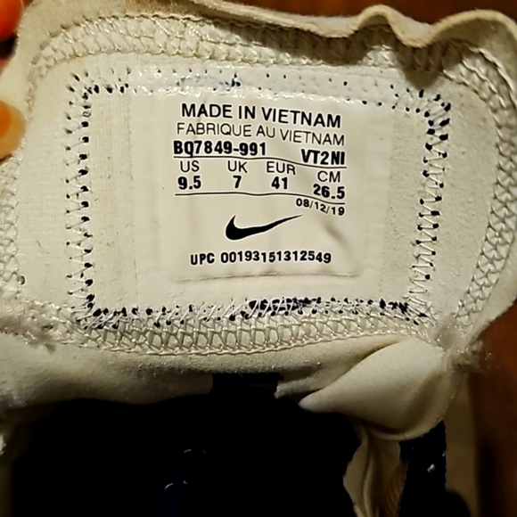 VGC Women's Vapormax Sz 9.5, Personalized - Picture 4 of 9